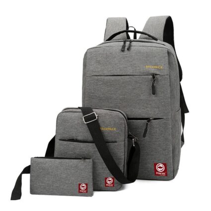 Combo Ba Lô Laptop Thời Trang Và Túi Đeo Chéo Cá Tính HR242 - Haras