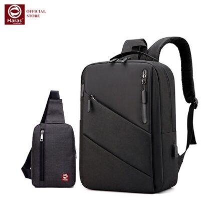Combo Balo Laptop Và Túi Đeo Chéo HRSLL298 HRSLL147 - Haras