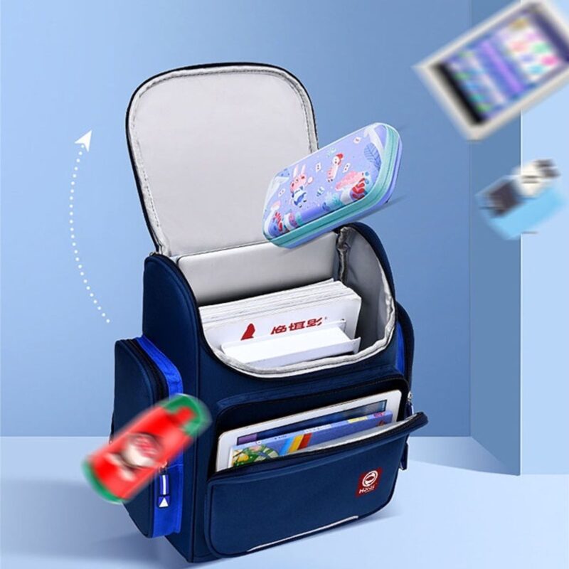 Balo Gấu Học Sinh Cấp 1 Chống Gù Lưng Thời Trang HR0293 - Haras - Hình ảnh 2
