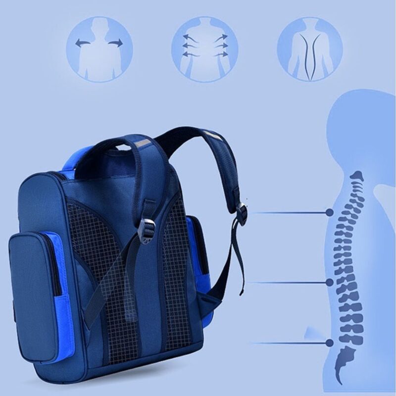 Balo Gấu Học Sinh Cấp 1 Chống Gù Lưng Thời Trang HR0293 - Haras - Hình ảnh 6