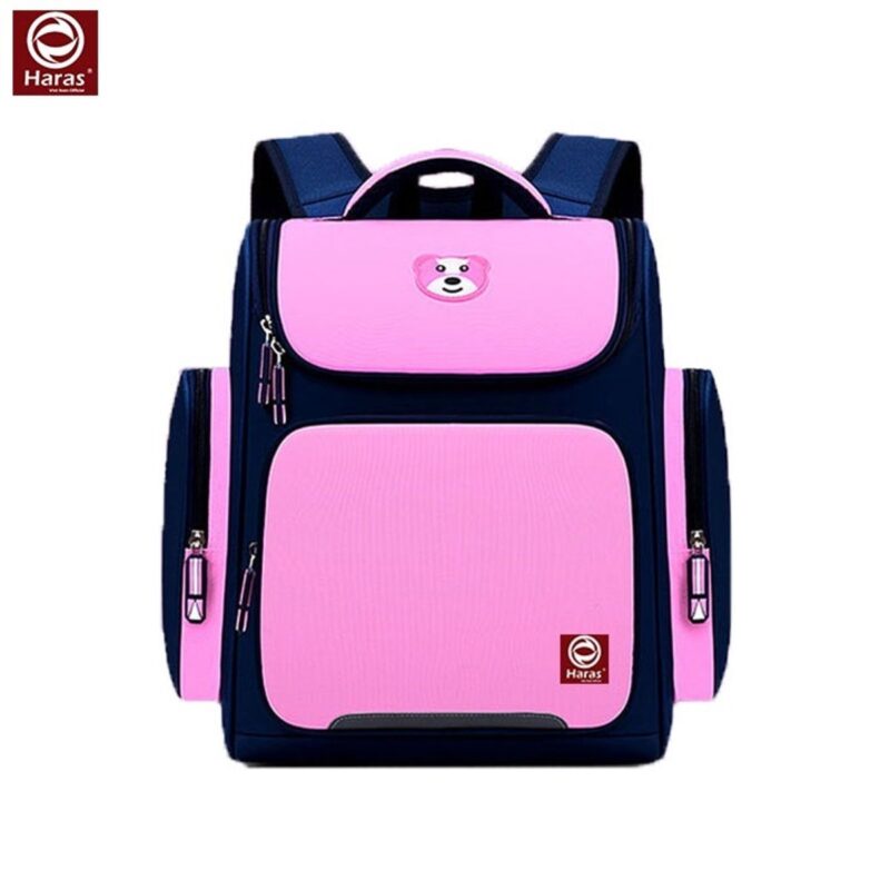 Balo Gấu Học Sinh Cấp 1 Chống Gù Lưng Thời Trang HR0293 - Haras - Hình ảnh 3